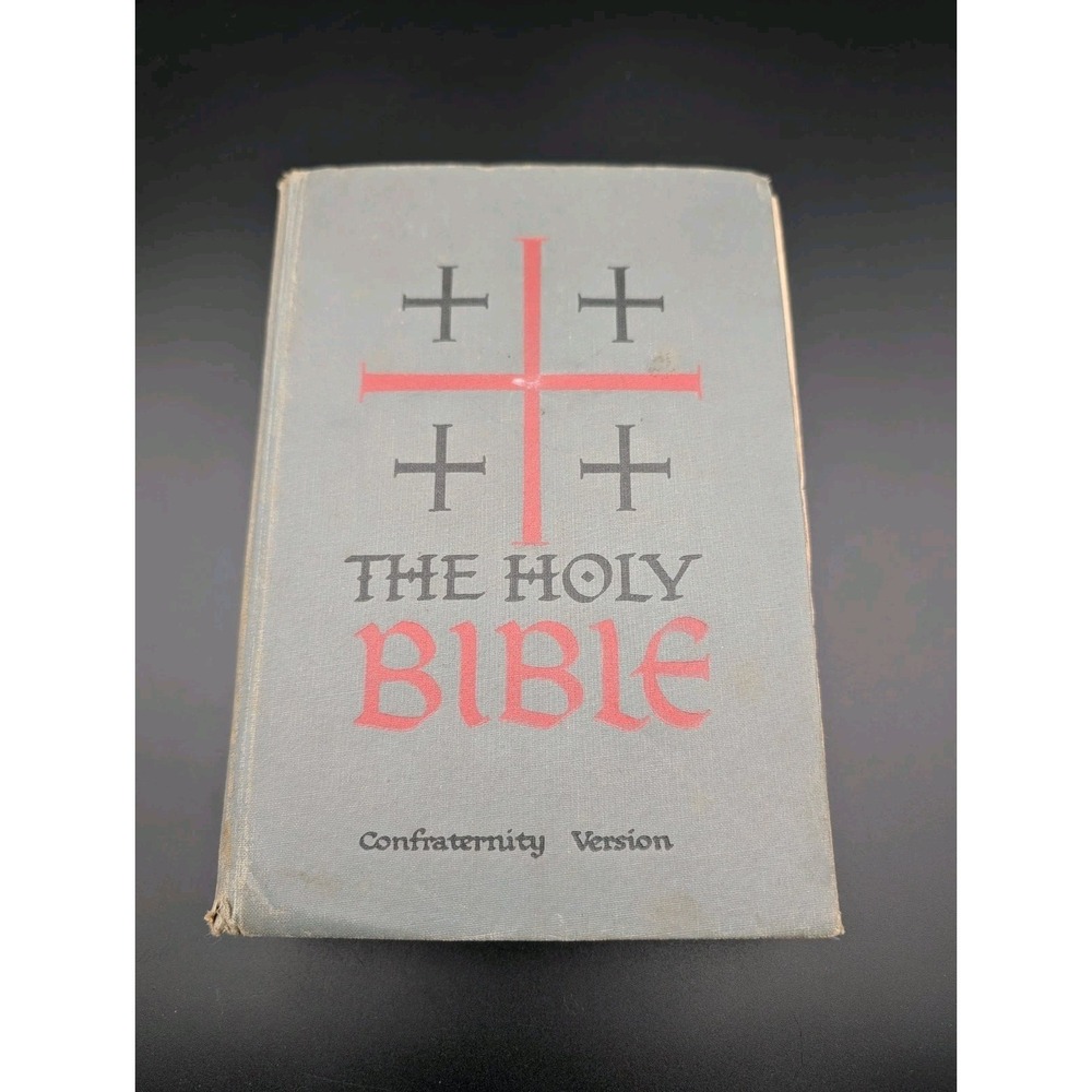 Holy‎ Bible Confraternity Version The Newnew American Catholic Edition Hardcover